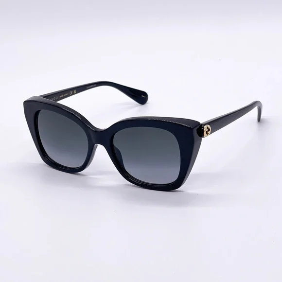 NEW GUCCI GG0921S 001 NEW COLLECTION WOMEN’S SUNGLASSES GUCCI CAT EYE FRAME - Picture 3 of 11